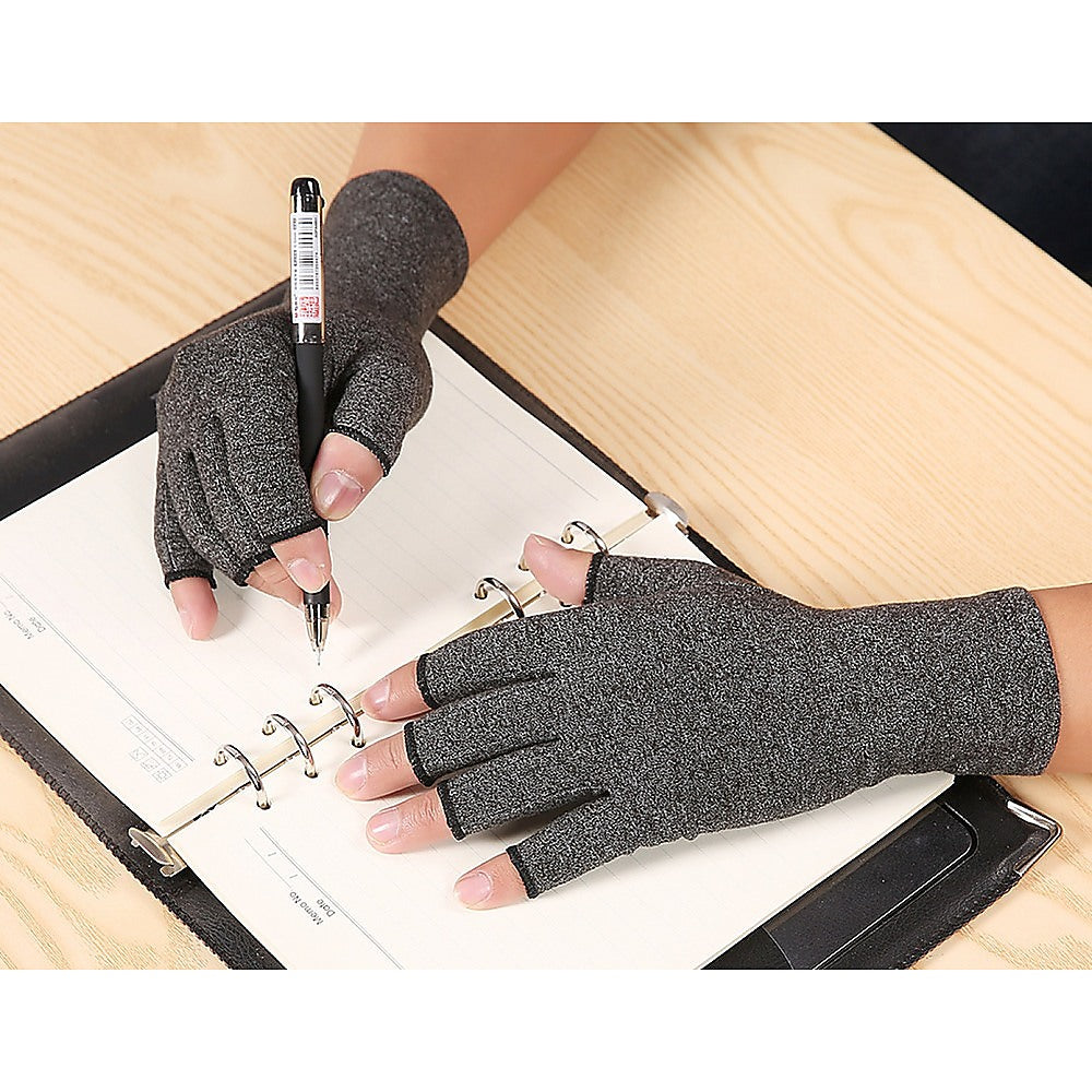 Arthritis Gloves Compression Joint Finger Hand Wrist Support Brace -