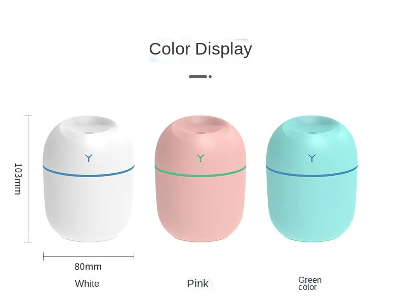 Portable USB Humidifier & Aroma Diffuser